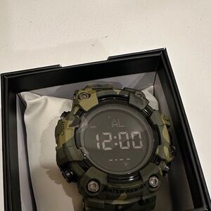 Digital Camouflage Watch
